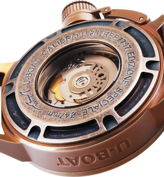 Immagine prodotto U-Boat 7797 Classico Automatico Uomo 47mm 10ATM (Orologio da polso analogico, 47 mm)