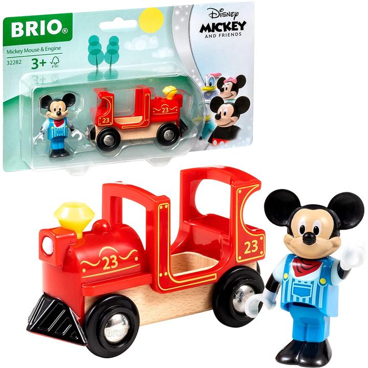 Actual product image Brio Mickey Mouse Locomotive