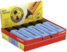 Produktbild STABILO Leuchtmarker blau, 10er Karton (Blau, 5 mm, 10 x)