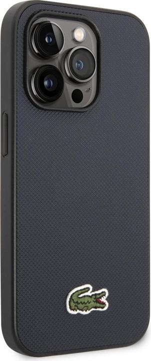 Actual product image Lacoste Etui Iconic Petit Pique MagSafe do iPhone 14 Pro Max granatowy (Apple iPhone 14 Pro Max)