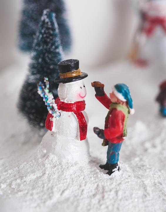 Image du produit VBS Set de miniatures "Bonhomme de neige", 8 pcs.