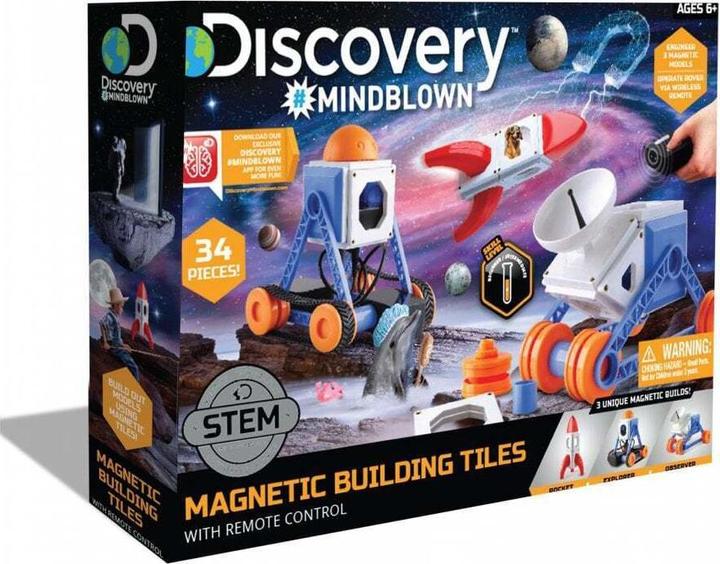 Magni Magnetic tiles 34 pieces with remote control