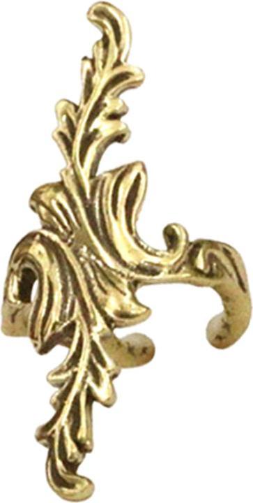 Image du produit Star Piercing Ear Cuff vergoldet Planze verkreuzt