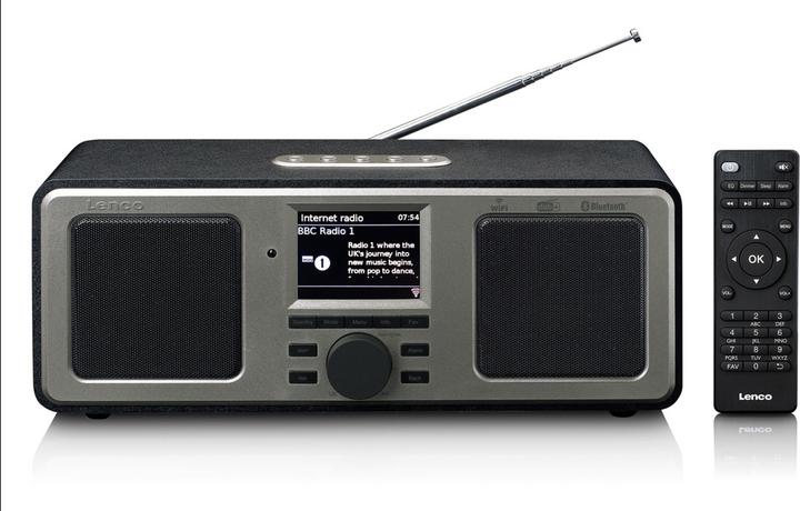 Produktbild Lenco DIR-165 (FM, DAB+, Internetradio, Bluetooth)