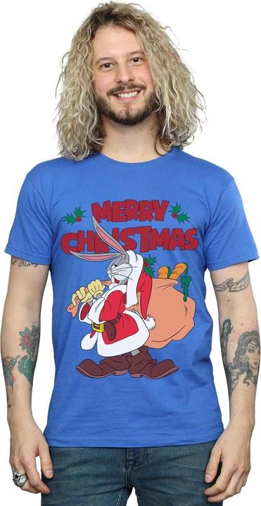 Immagine prodotto Looney Tunes Santa Bugs Bunny Maglietta Uomo (XL)