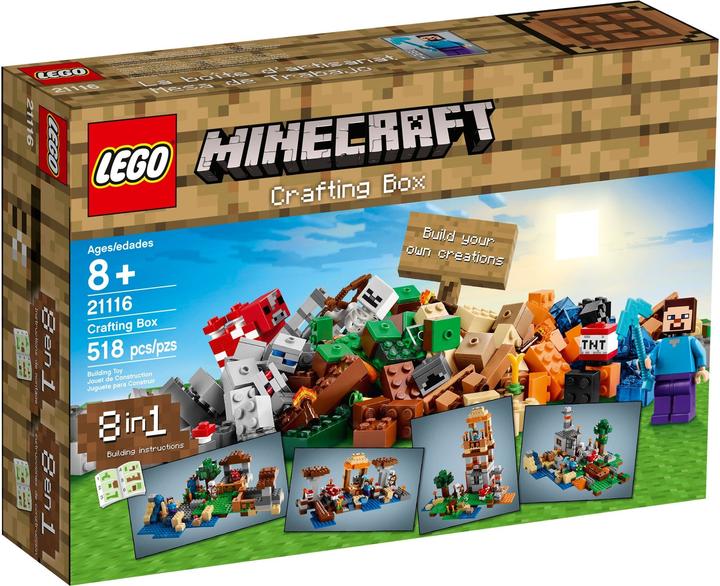 Produktbild LEGO Crafting-Box (21116, LEGO Minecraft)