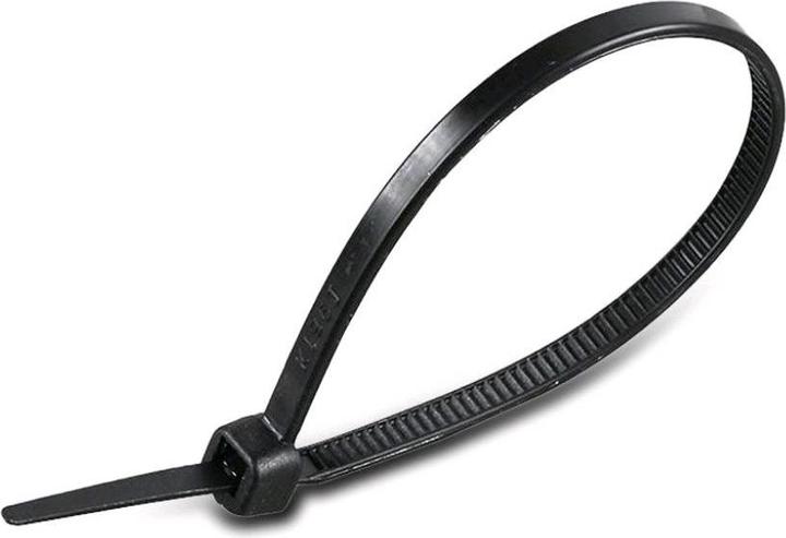 Produktbild V-TAC Kabelbinder 3,5 x 300 mm Schwarz 100 StückPack (300 mm, 100 Stk.)