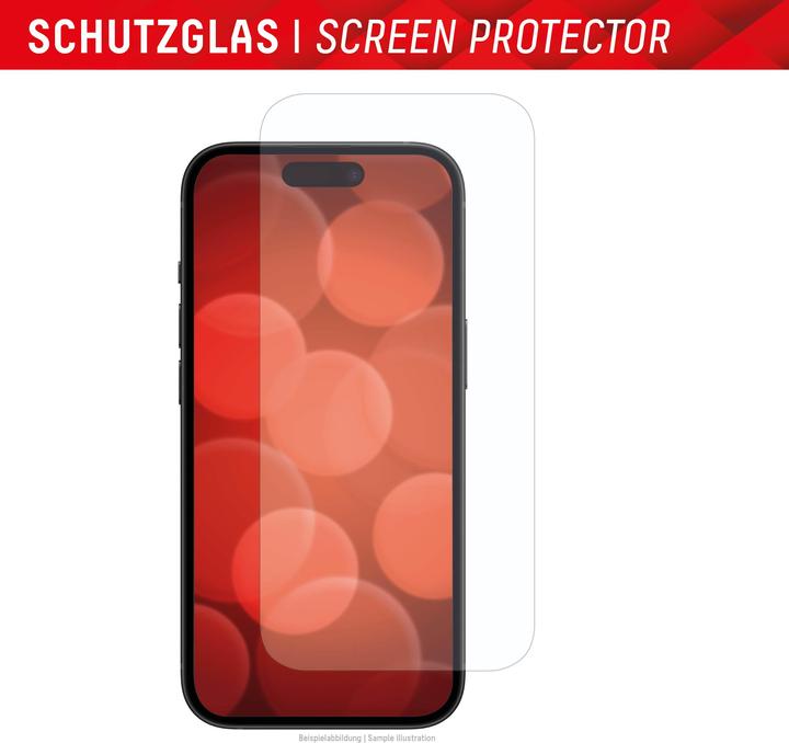 Actual product image Displex Real Glass (1 Piece, Apple iPhone 15 Pro Max, Apple iPhone 15 Plus)