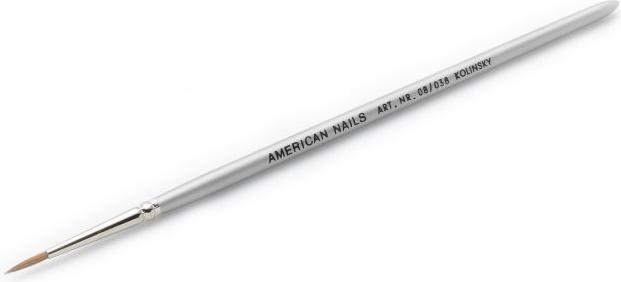 American Nail Pinsel (Dünn) (Nagelutensil, Silber)