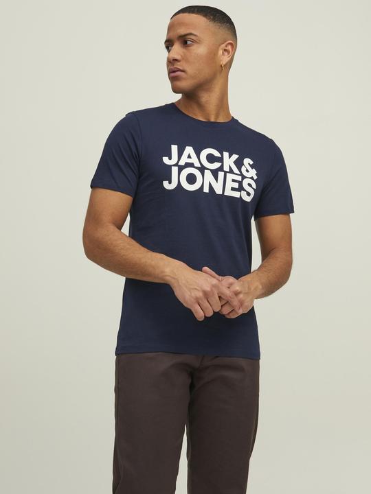 Actual product image Jack & Jones 3-Pack Classic Logo Print T-Shirt (XS)