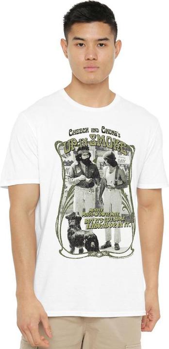 Immagine prodotto Cheech & Chong Up In Smoke Maglietta Labrador Uomo (S)