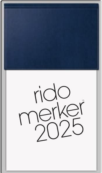 Rido Idé Vormerkbuch Modell Merker (2025) (Deutsch)