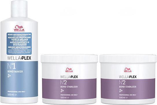 Image du produit Wella Wellaplex Salon Kit No. 1&2 3 x 500 ml (Set soin capillaire)