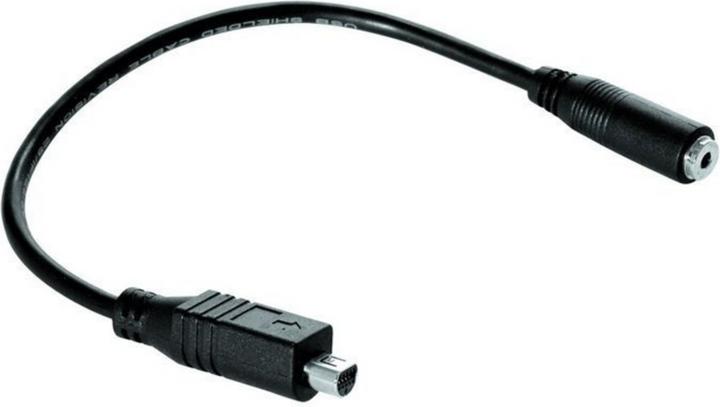 Actual product image Manfrotto 522AV, LANC/AV-R adapter cable 10cm (Stand adapter)