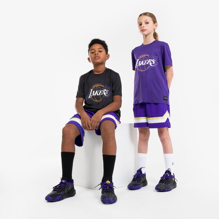 Immagine prodotto Tarmak Scarpe da basket per bambini basse NBA Lakers - Fast 900 Low-1 nero