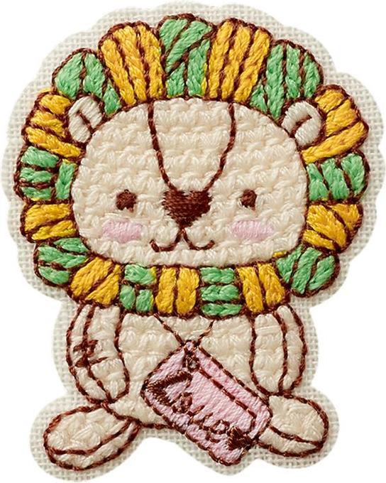 Produktbild Mono Quick Applikationen - Kids and Hits - aufbügelbar Löwe mit Wolle farbig 4x5 cm 1 Stück (1 x)