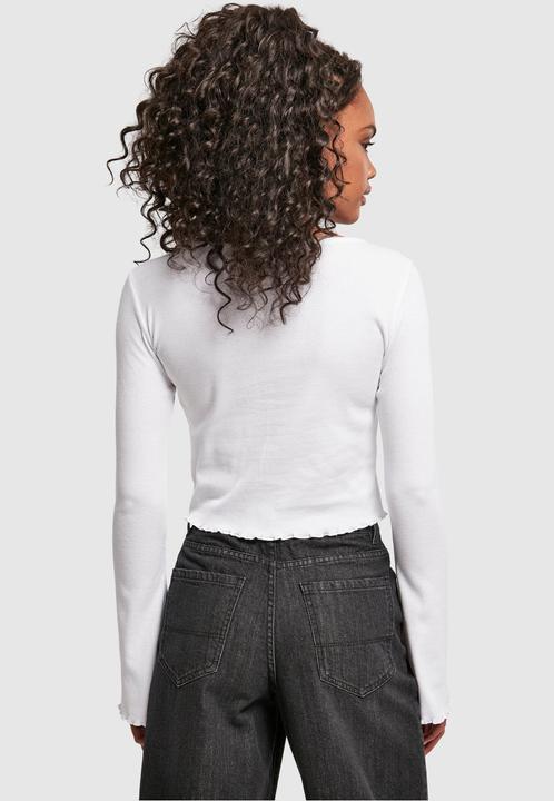 Actual product image Urban Classics Ladies Cropped Rib Cardigan - 14113 (4XL)