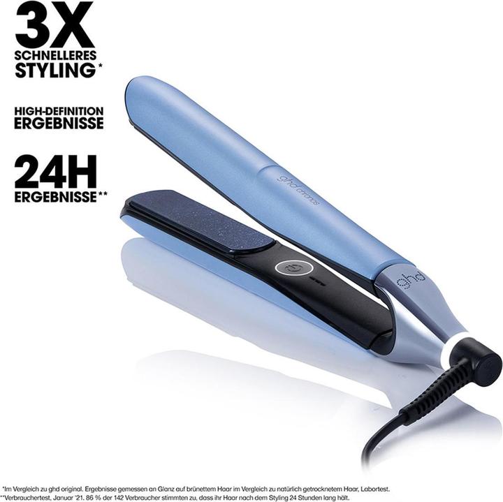 Immagine prodotto ghd chronos™ & helios® Limited Edition Deluxe - Piastra e asciugacapelli in blu ghiaccio