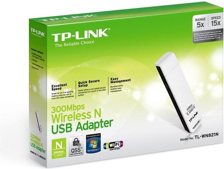 Produktbild TP-Link Tl-Wn821n (USB 2.0)