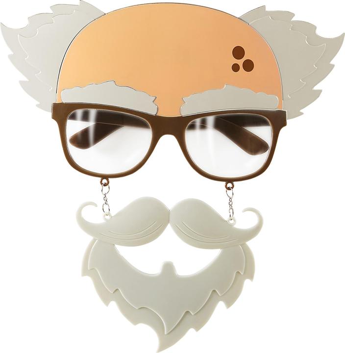 Actual product image Widmann Brille Alter Mann Mit Schnauz- Und Kinnbart