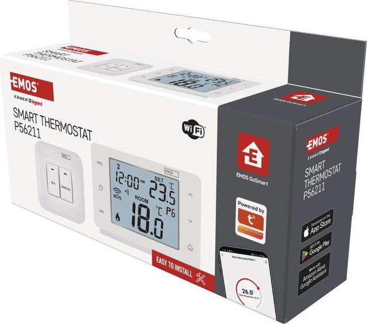 Produktbild Emos GoSmart Raumthermostat P56211 mit WiFi, programmierbar, kabellos