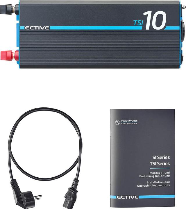 Image du produit Ective TSI 10 Sinus-Wechselrichter 1000W 12V mit Netzvorrangschaltung (CH-Stecker)