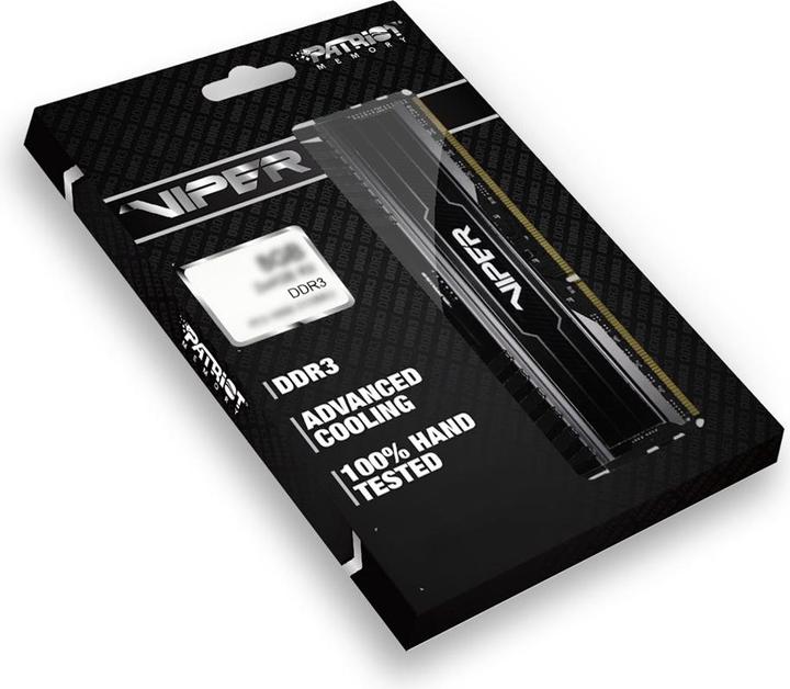 Image du produit Patriot Viper 3 Series Black Mamba Edition (2 x 4GB, 1600 MHz, RAM DDR3, DIMM)