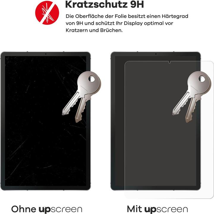 Image du produit upscreen Scratch Shield Verre (1 pièce(s), Galaxy Tab S7 FE)