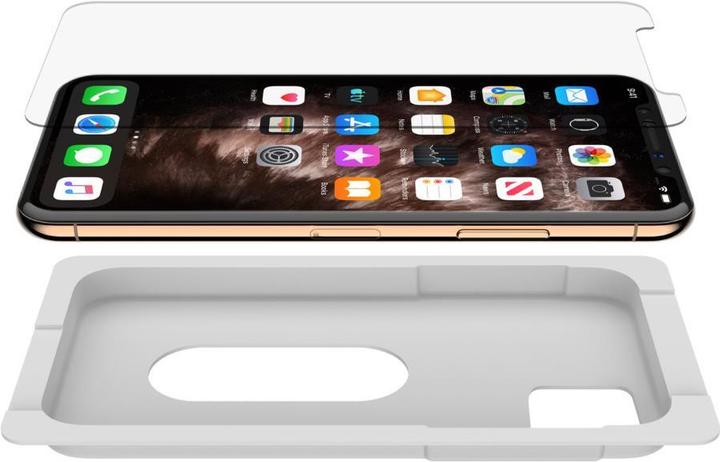 Actual product image Belkin ScreenForce TemperedGlass antimik. iPhone 11Pro Max/Xs Max (1 Piece, Apple iPhone 11 Pro Max, Apple iPhone XS Max)