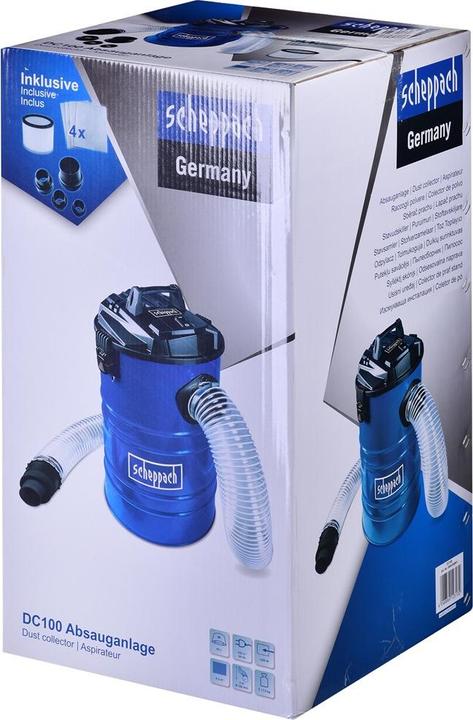 Image du produit Scheppach Système d'aspiration DC100 (Aspirateur sec)