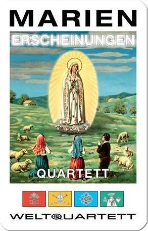 Weltquartett 1015 - Apparition of the Virgin Mary Quartet - Holy Virgins on 32 playing cards (DE edition) (German)