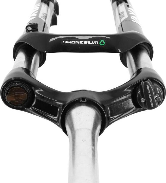 Image du produit Zoom fourche vtt à ressort réglable-blocable avec manette au cintre deb. 100mm pour axe traversant boost (100 mm, Ressort)
