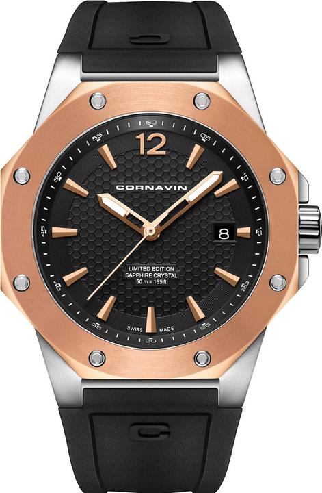 Actual product image Cornavin Downtown 3-H (Analogue wristwatch, 41 mm)