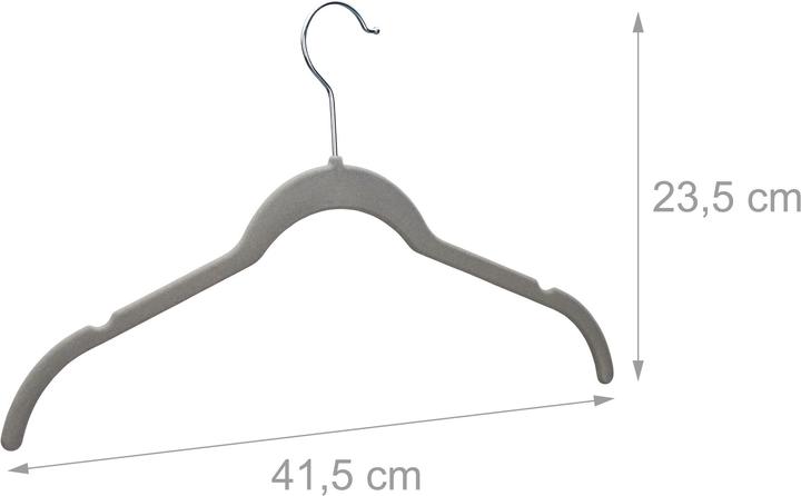 Immagine prodotto Relaxdays Grucce appendiabiti in set (50 x)