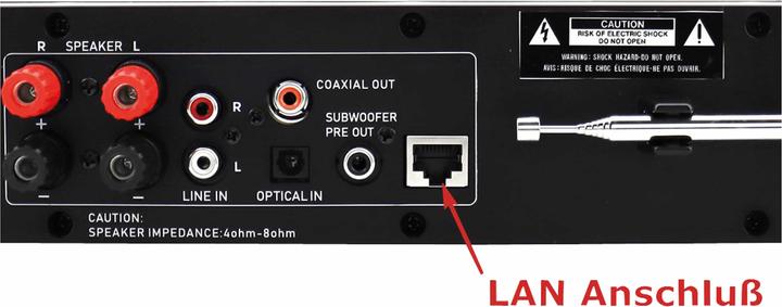 Actual product image Soundmaster ICD4350SW (Web radio, DAB+, FM, Bluetooth, Wi-Fi)