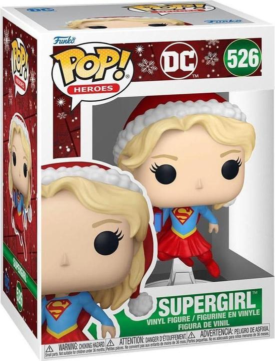 Produktbild Funko DC Comics POP! Heroes Vinyl Figur Holiday '24- Supergirl 9 cm