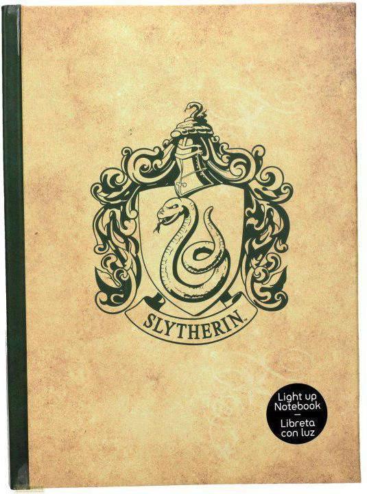Image du produit SD Toys Carnet Lumineux Hp - Serpentard (A5)