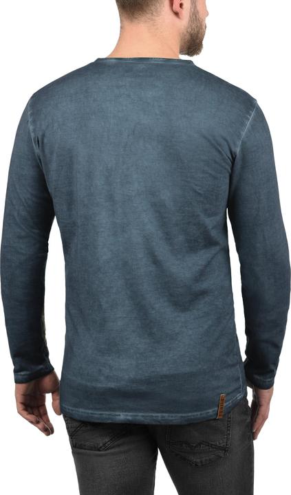 Immagine prodotto Solid Timur Maglia Maglie A Maniche Lunghe Da Uomo Con Collo Grandad In Cotone 100% (M)