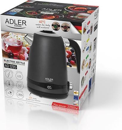 Productafbeelding Adler Metallkessel 1 7L mit LCD & Temperaturregelung (1.70 l)