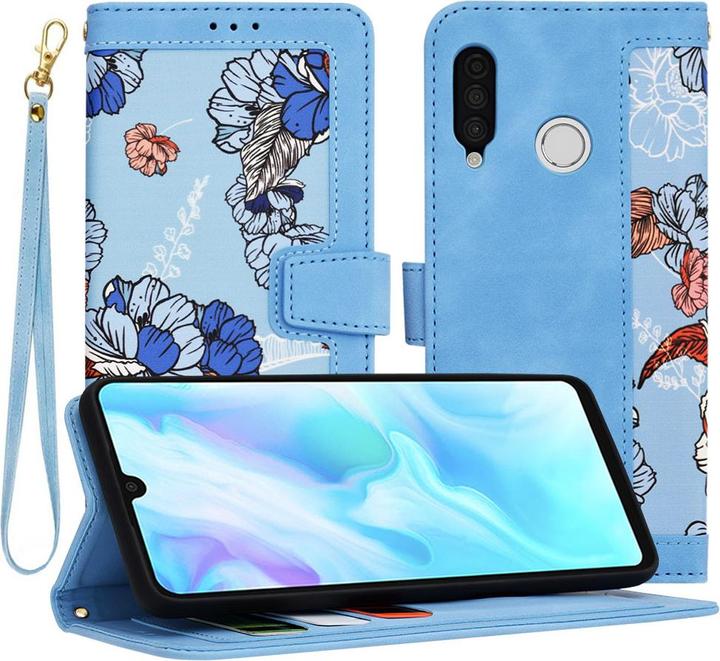Image du produit Techsuit - FlipCraft - Huawei P30 Lite / P30 Lite New Edition - Vibrant Blue (Huawei P30 Lite New Edition, Huawei P30 Lite)