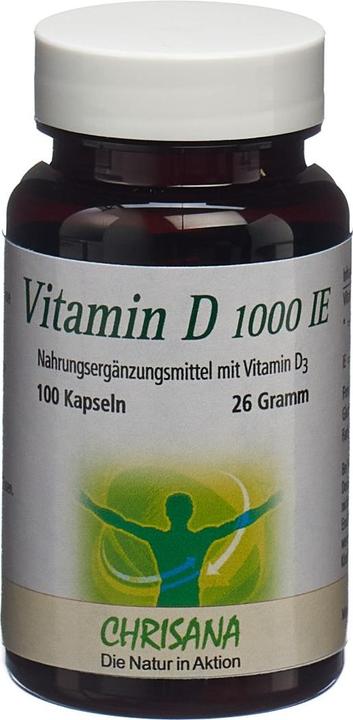 Chrisana Vitamin D3 Kaps (100 Stück, Kapseln, 4 g)