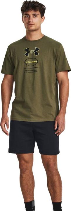 Actual product image Under Armour Mens Stacked Logo T-Shirt (S)