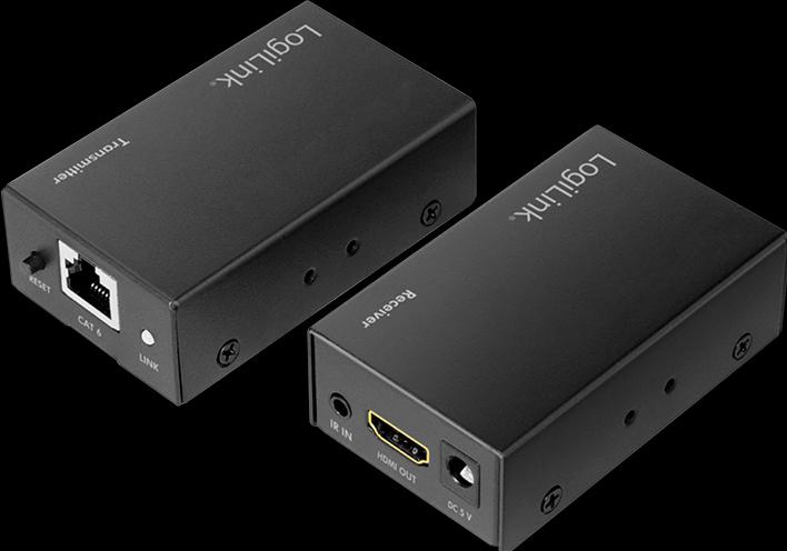 Produktbild LogiLink HDMI Extender über LAN bis 60 Meter (Extender, Splitter)