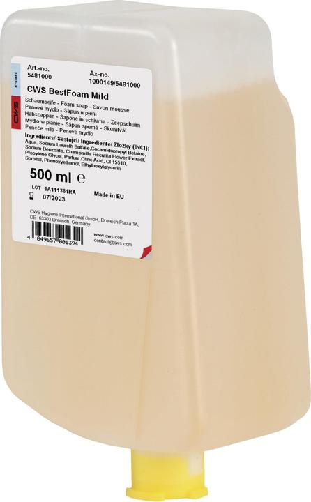 CWS Schaumseife Best Foam Mild (Flüssigseife, 500 ml)
