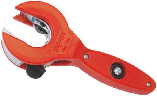 Crescent Pijpsnijder met ratel, 25,4 mm, materiaal snijden aluminium / messing / koper / PVC (126 mm)