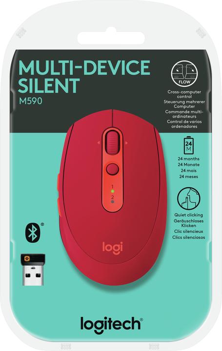 Immagine prodotto Logitech M590 Multi-Device Silenzioso (Senza fili)