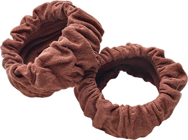 Trisa Haargummi We Care 5 cm braun 2 Stück (Haargummi)