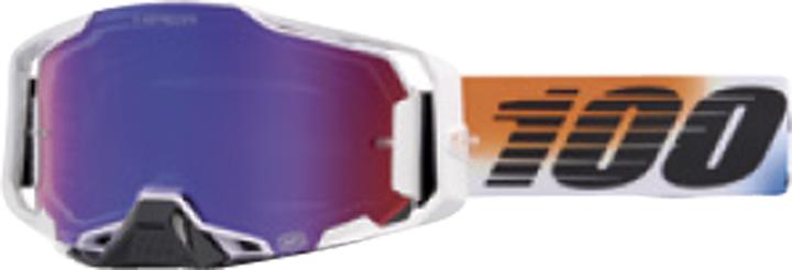 100% ARMEGA HIPER Goggle United (United, Red, Blau)