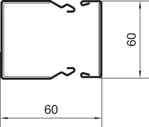 Actual product image Hager Fire protection duct (200 cm)