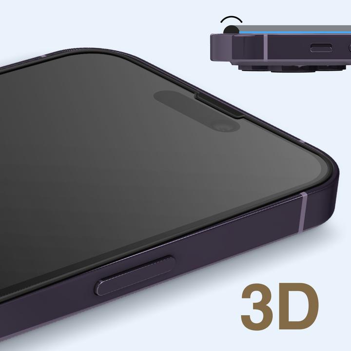 Immagine prodotto Bigben Connected Protezione dello schermo in vetro (1 Pezzo/i, Apple iPhone 14 Pro Max)
